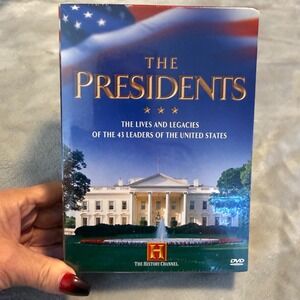 The Presidents History Channel 3 DVD Box Set Sealed Lives & Legacies 43 Leaders‎